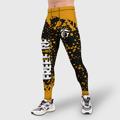 Мужские тайтсы GARENA FREE FIRE ФРИ ФАЕР / 3D-принт – фото 3
