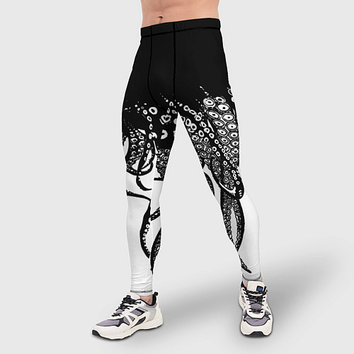 Мужские тайтсы В щупальцах осьминога / 3D-принт – фото 3