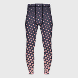 Тайтсы мужские Паттерн в горошек, цвет: 3D-принт