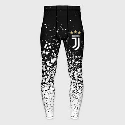 Тайтсы мужские Juventus fc брызги краски, цвет: 3D-принт