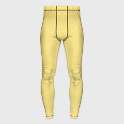 Мужские тайтсы Текстурированный лимонно-желтый однотонный