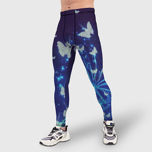 Мужские тайтсы Сумеречный мир / 3D-принт – фото 3