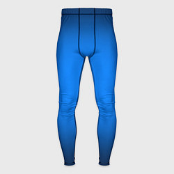 Мужские тайтсы Лазурный фон и черная виньетка