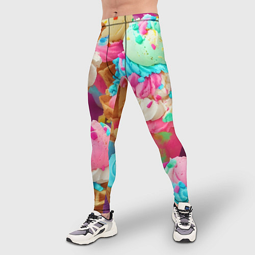 Мужские тайтсы Сладкая жизнь / 3D-принт – фото 3