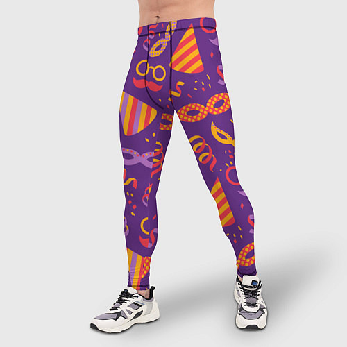 Мужские тайтсы Маскарад / 3D-принт – фото 3