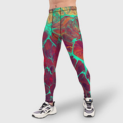 Тайтсы мужские Нейронные соединения абстракция, цвет: 3D-принт — фото 2