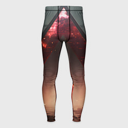 Тайтсы мужские Арка, цвет: 3D-принт