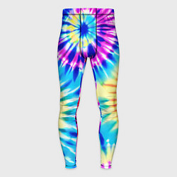 Мужские тайтсы Красочная композиция - тай-дай