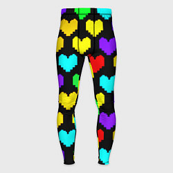 Мужские тайтсы Undertale heart pattern