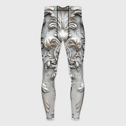 Тайтсы мужские Объемный орнамент, цвет: 3D-принт