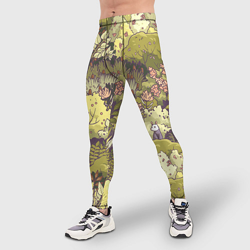 Мужские тайтсы Найди опоссума / 3D-принт – фото 3