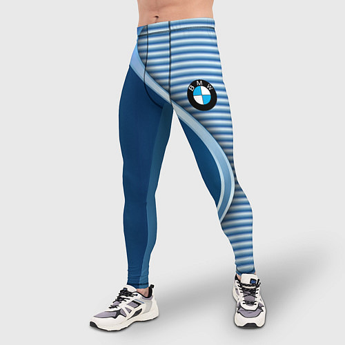 Мужские тайтсы BMW текстура / 3D-принт – фото 3