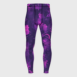 Мужские тайтсы Неоновый городок