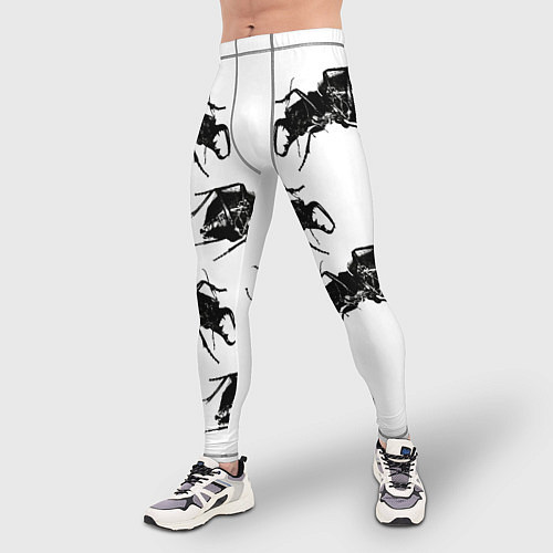 Мужские тайтсы Mezzanine / 3D-принт – фото 3