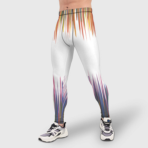 Мужские тайтсы Бахрома / 3D-принт – фото 3