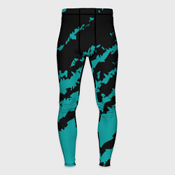 Мужские тайтсы The color is black and light blue