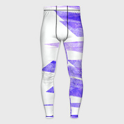 Мужские тайтсы Color white purple