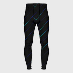 Мужские тайтсы Color blue black