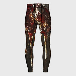 Мужские тайтсы Стекающий мед - текстура