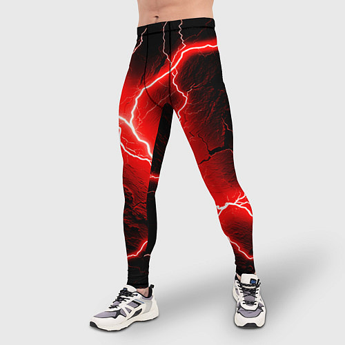 Мужские тайтсы Lightning / 3D-принт – фото 3
