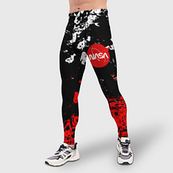 Тайтсы мужские Nasa краски, цвет: 3D-принт — фото 2