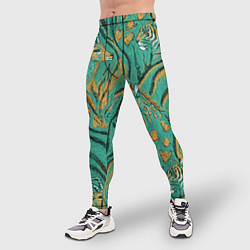 Тайтсы мужские Сафари микс, цвет: 3D-принт — фото 2