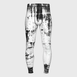 Мужские тайтсы Color black and white