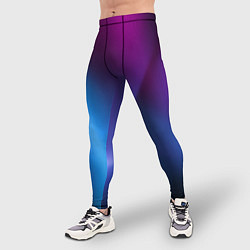 Тайтсы мужские Multicoloured, цвет: 3D-принт — фото 2
