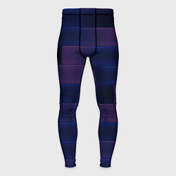 Мужские тайтсы Color blue square