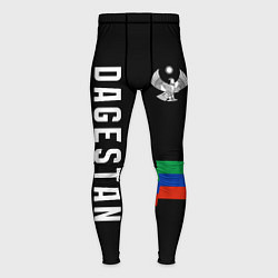 Тайтсы мужские Dagestan republic, цвет: 3D-принт