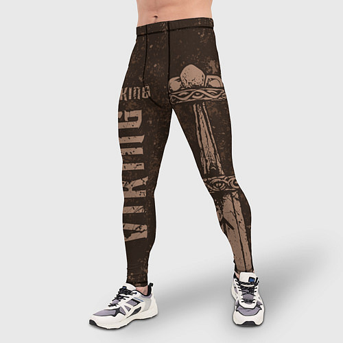 Мужские тайтсы Меч викинга / 3D-принт – фото 3