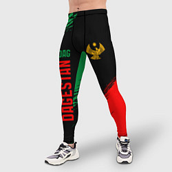 Тайтсы мужские Dagestan sport, цвет: 3D-принт — фото 2