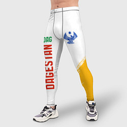 Тайтсы мужские Дагестан color, цвет: 3D-принт — фото 2
