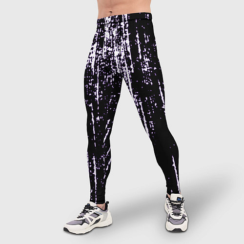 Мужские тайтсы Shade purple / 3D-принт – фото 3