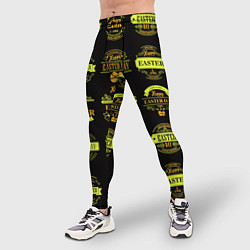 Тайтсы мужские Easter holidays, цвет: 3D-принт — фото 2