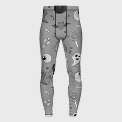 Мужские тайтсы Halloween grey