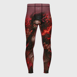 Тайтсы мужские Незуко Камадо реализм, цвет: 3D-принт