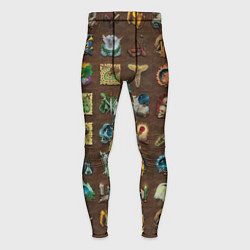 Тайтсы мужские Все навыки в героях 3, цвет: 3D-принт