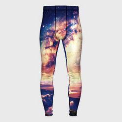 Тайтсы мужские Фантастический рассвет, цвет: 3D-принт