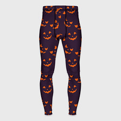 Тайтсы мужские Страшно веселый Halloween - паттерн, цвет: 3D-принт