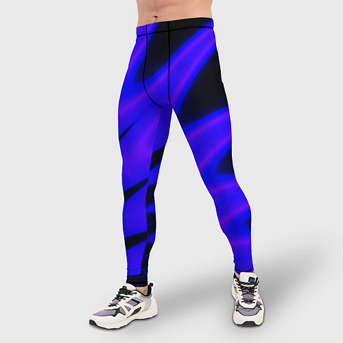 Мужские тайтсы Neon is multicolored / 3D-принт – фото 3
