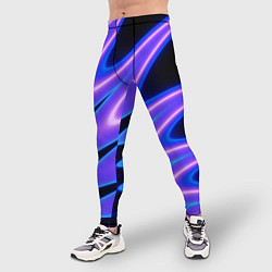 Тайтсы мужские Color multi-colored neon, цвет: 3D-принт — фото 2