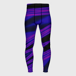 Тайтсы мужские Color multi-colored neon, цвет: 3D-принт