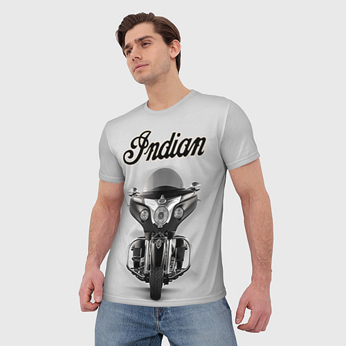 Мужская футболка Indian 6 / 3D-принт – фото 3