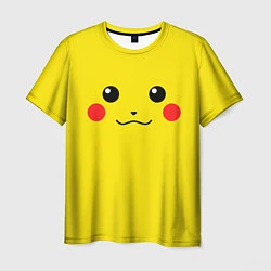 Футболка мужская Happy Pikachu, цвет: 3D-принт