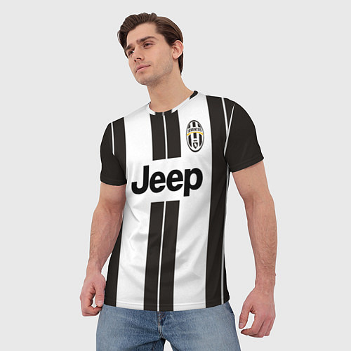 Мужская футболка Juventus FC: Jeep / 3D-принт – фото 3
