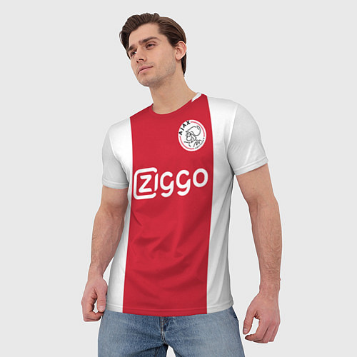Мужская футболка Ajax FC: Ziggo / 3D-принт – фото 3