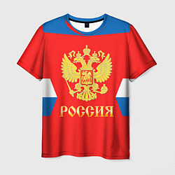 Футболка мужская Сборная РФ: #77 TELEGIN, цвет: 3D-принт