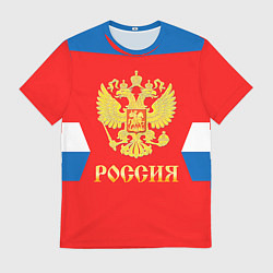 Футболка мужская Сборная РФ: #8 OVECHKIN, цвет: 3D-принт