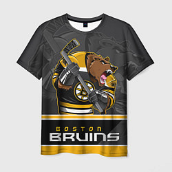 Футболка мужская Boston Bruins, цвет: 3D-принт